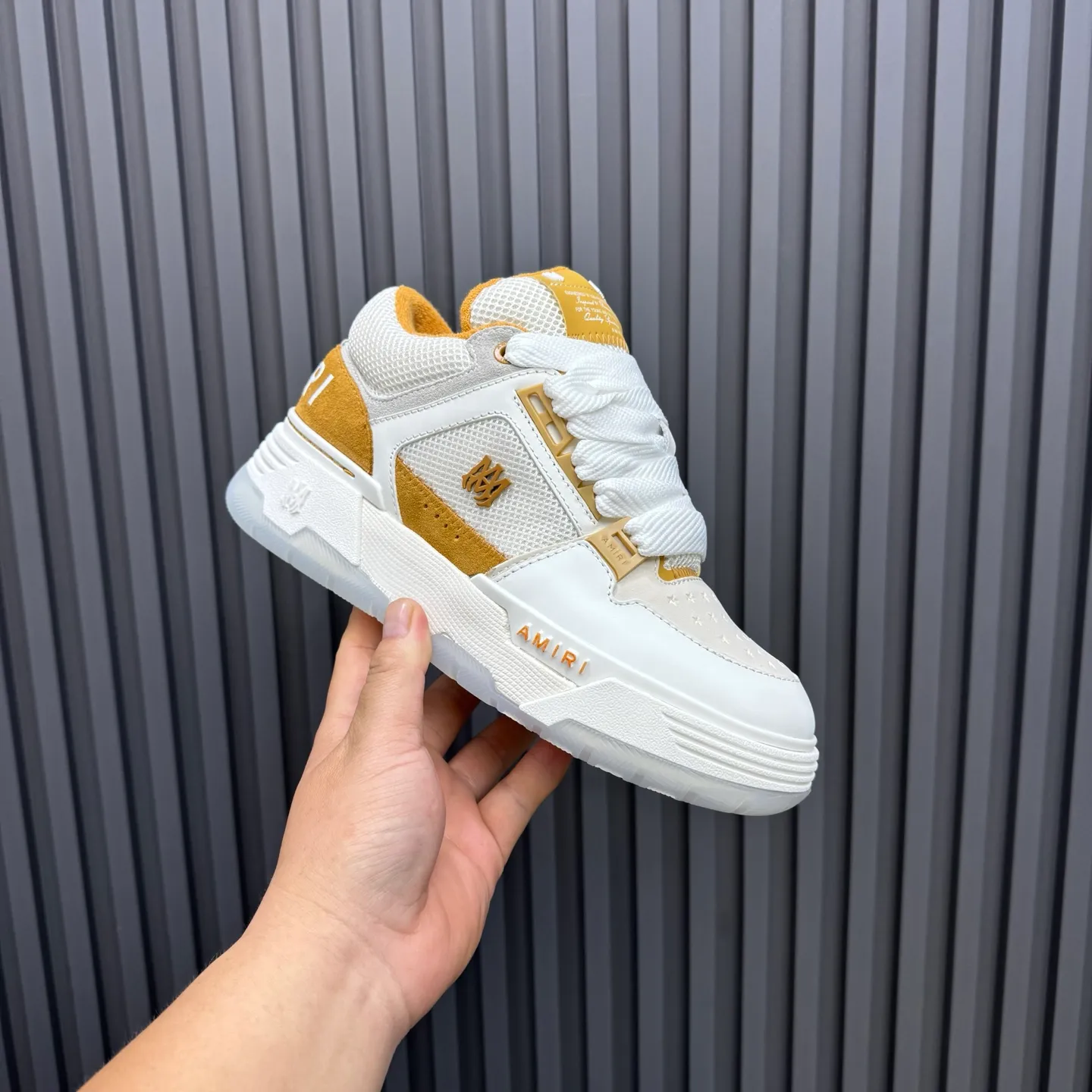 Men's shoes 💰660💰 AMIRI AMIRI trendy brand hot sale 🔥 Available all year round, couples 💑 Official website synchronization Imported fabrics 1⃣️ vs 1⃣️ replica, original factory special original sole, 35-45 (45. non-refundable)